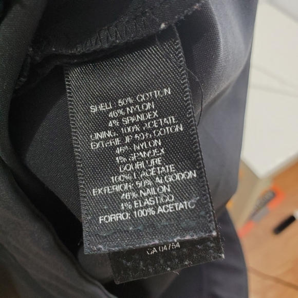 KENNETH Cole slim leg black pants size 10 - Picture 7 of 9